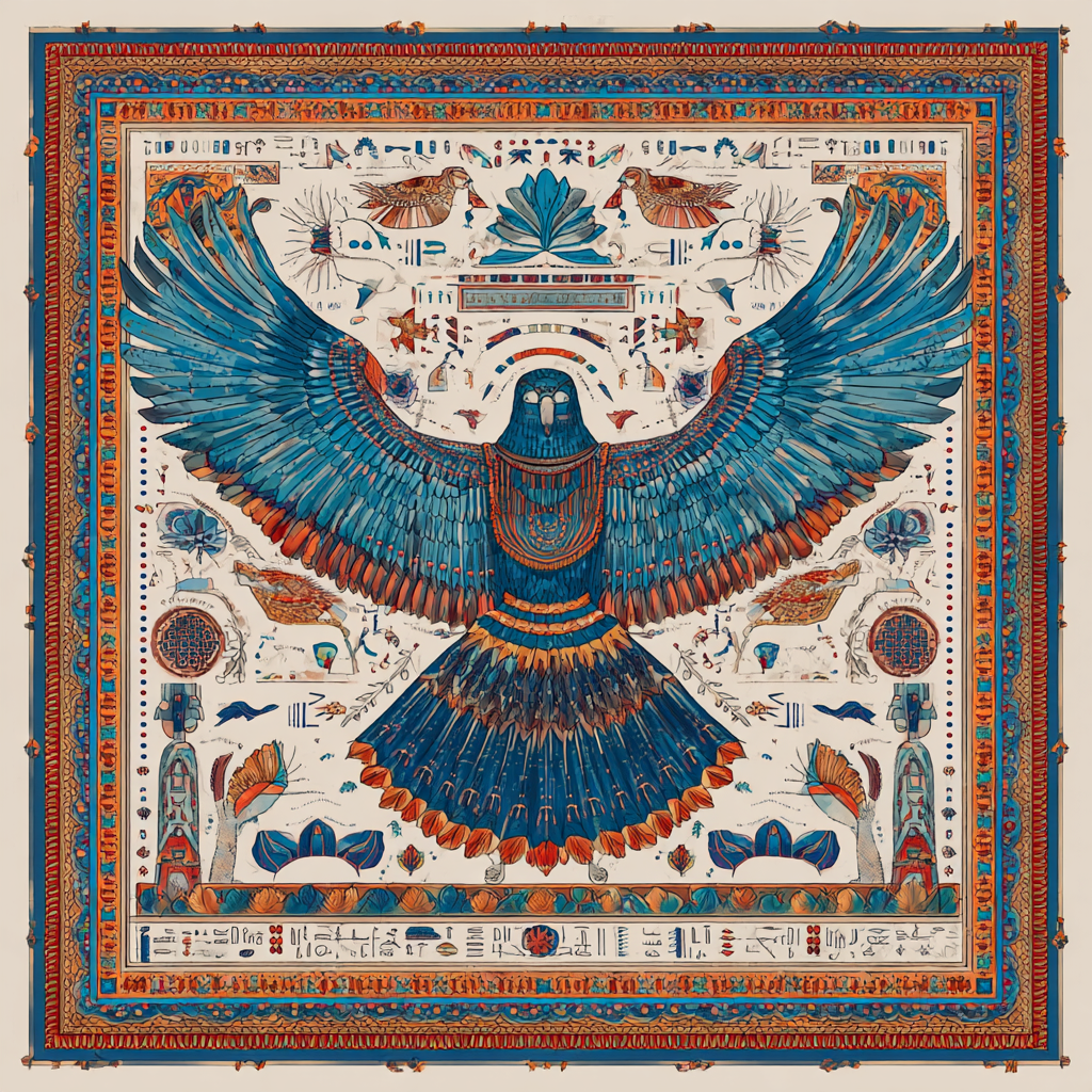 HORUS SILK HEAD SCARF