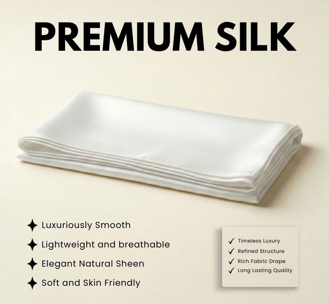 CELESTIAL COURTYARD SILK LONG LADIES SCARF