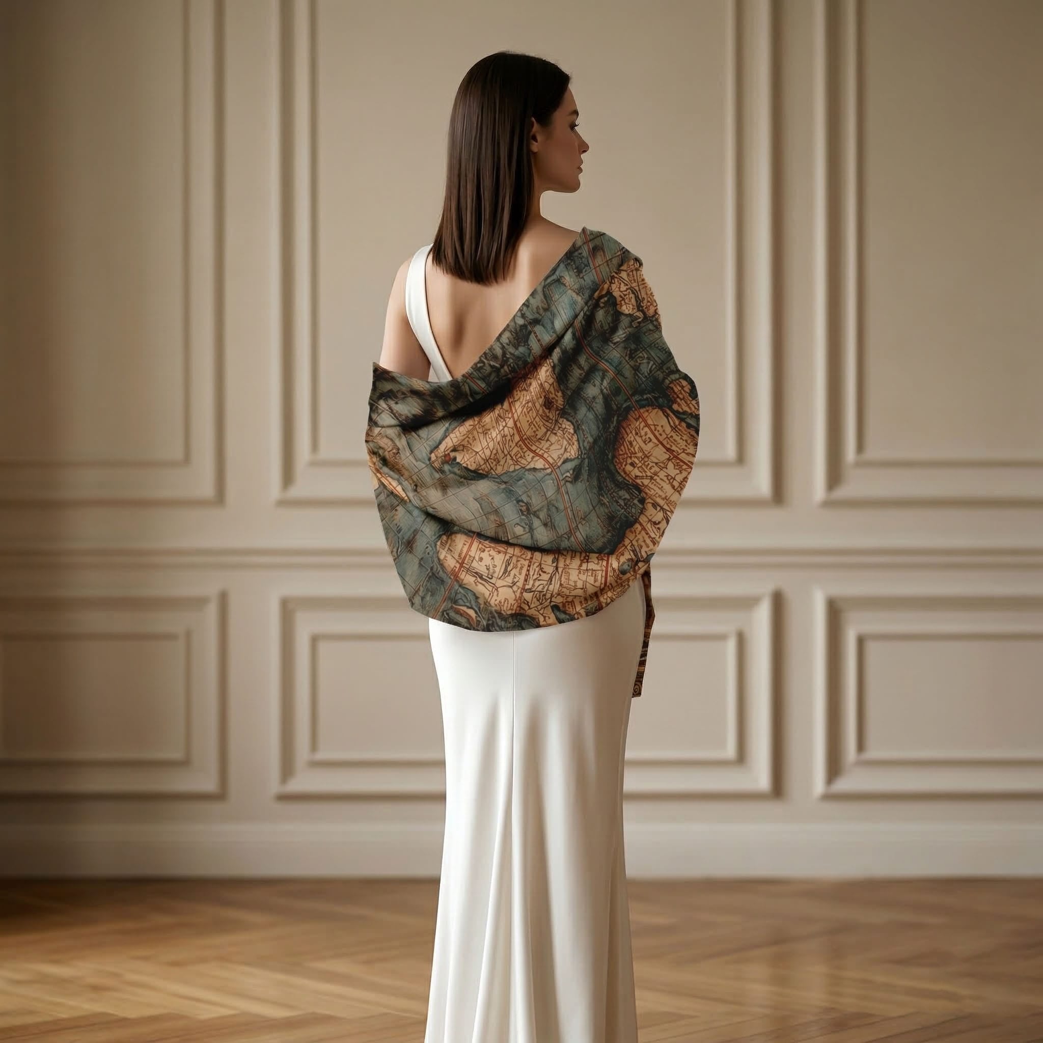 METHODIST CHURCH SILK LONG LADIES SCARF