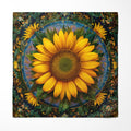 SOLARIS BLOSSOM SILK POCKET SQUARE