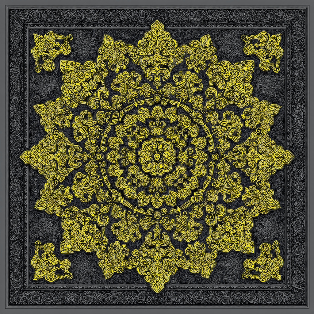 SULTANATE SILK HEAD SCARF