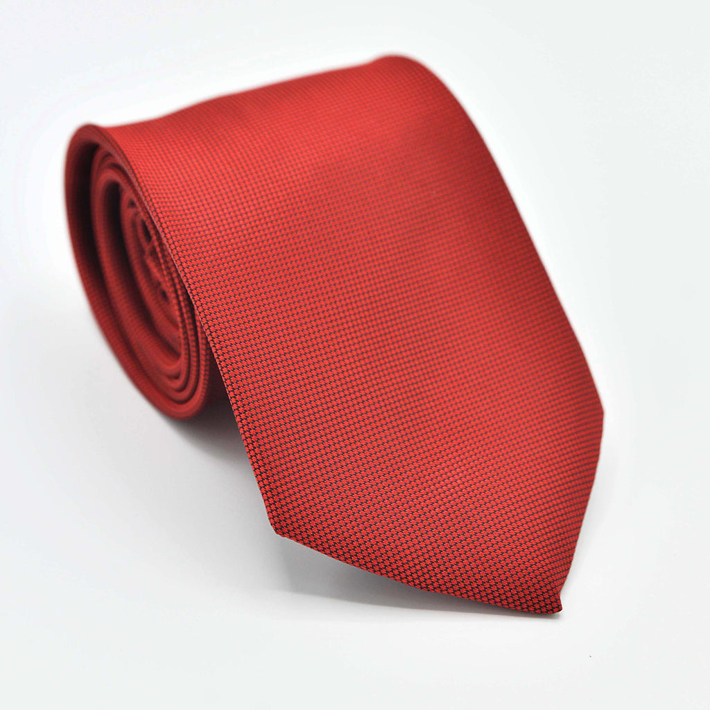BORDEAUX VINE TEXTURED SKINNY TIE