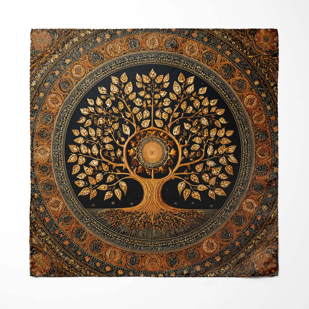 THE ETERNAL CANOPY SILK POCKET SQUARE