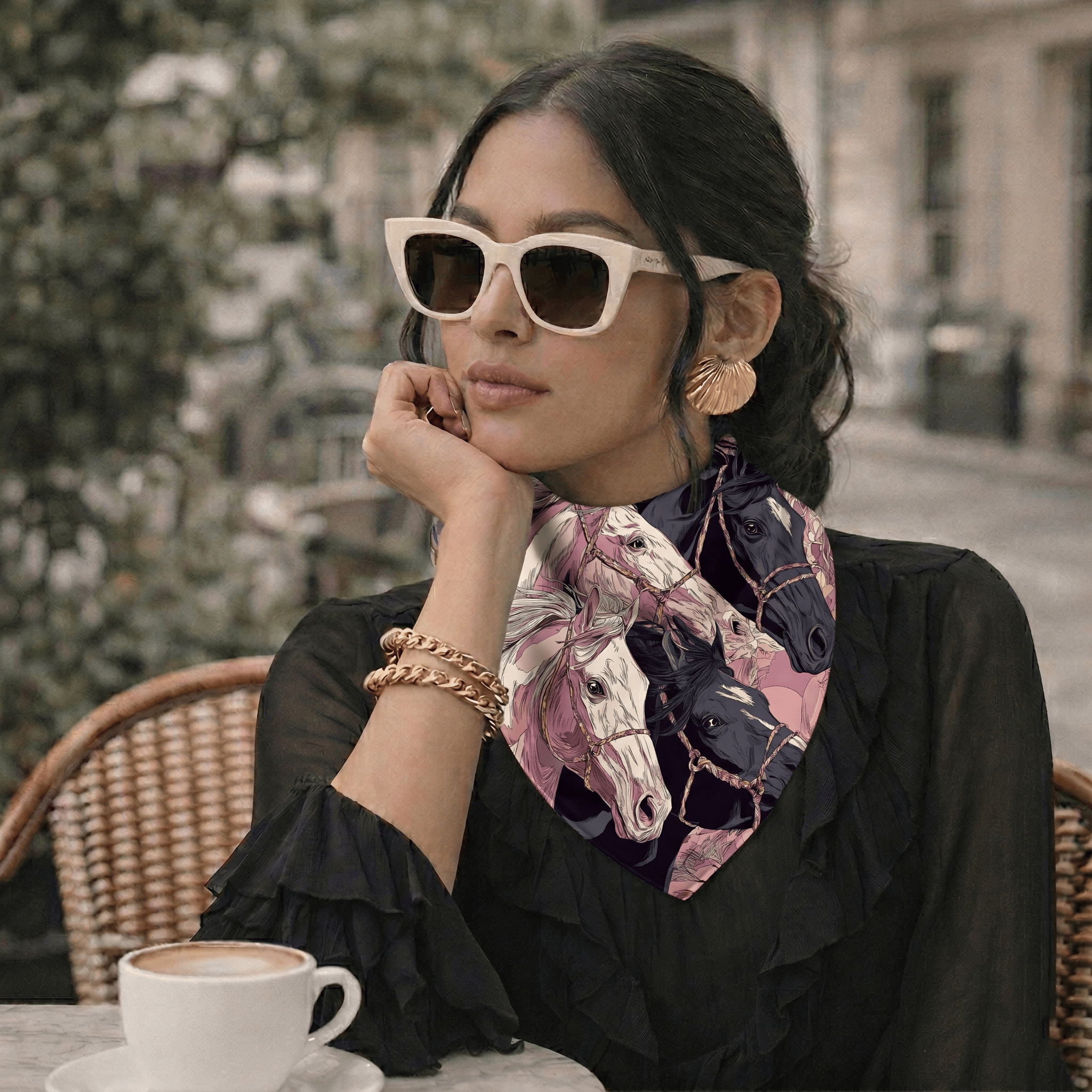 GALLOP SILK BANDANA