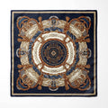 UNBROKEN LINE SILK POCKET SQUARE