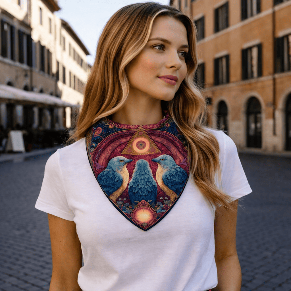 TRINITY OF VISION SILK BANDANA