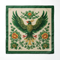 VERDANT FLAME SILK POCKET SQUARE
