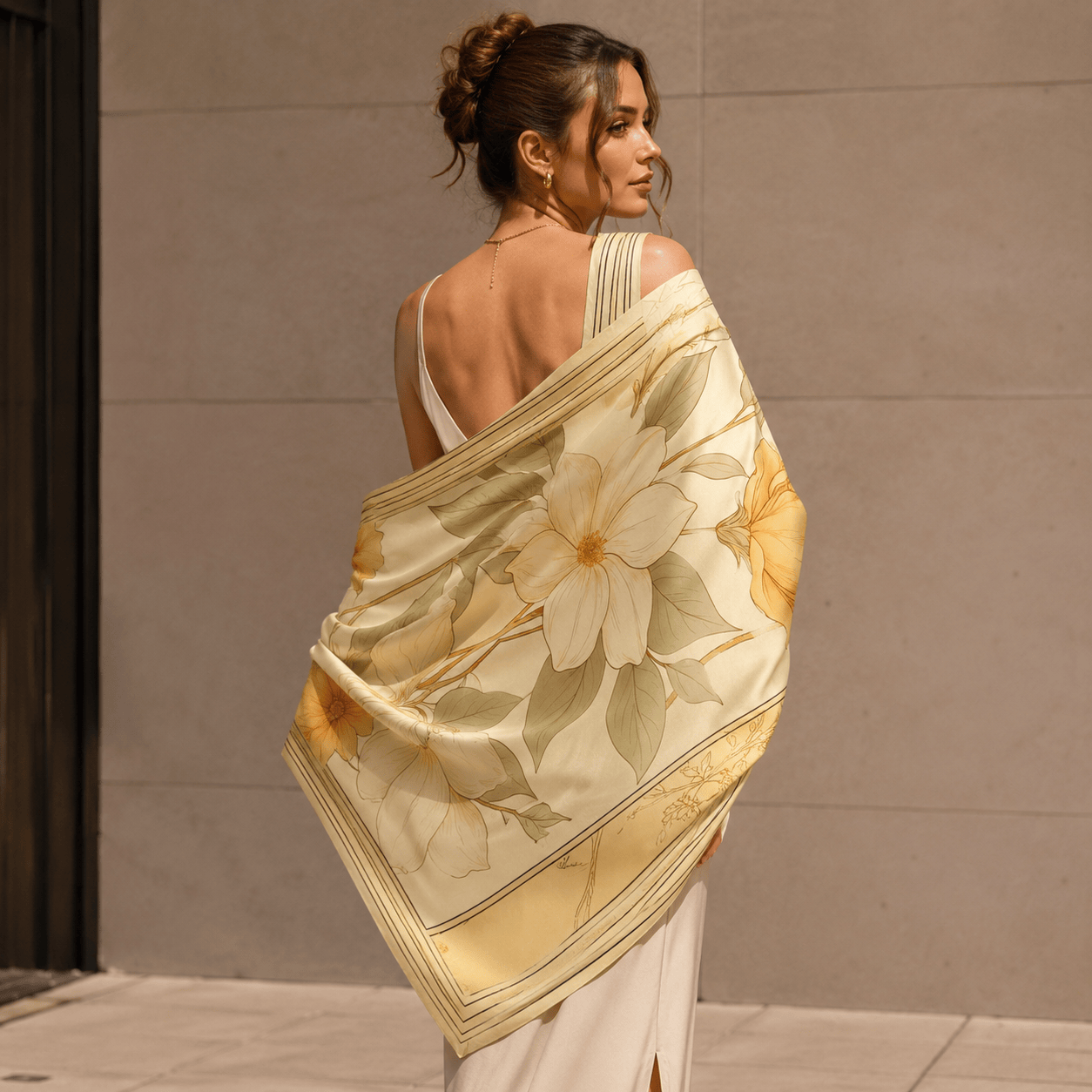 Delicate Love SILK LONG LADIES SCARF