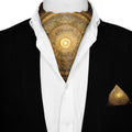 ZENITH SILK ASCOT AND POCKET SQUARE SET – PREMIUM COLLECTION