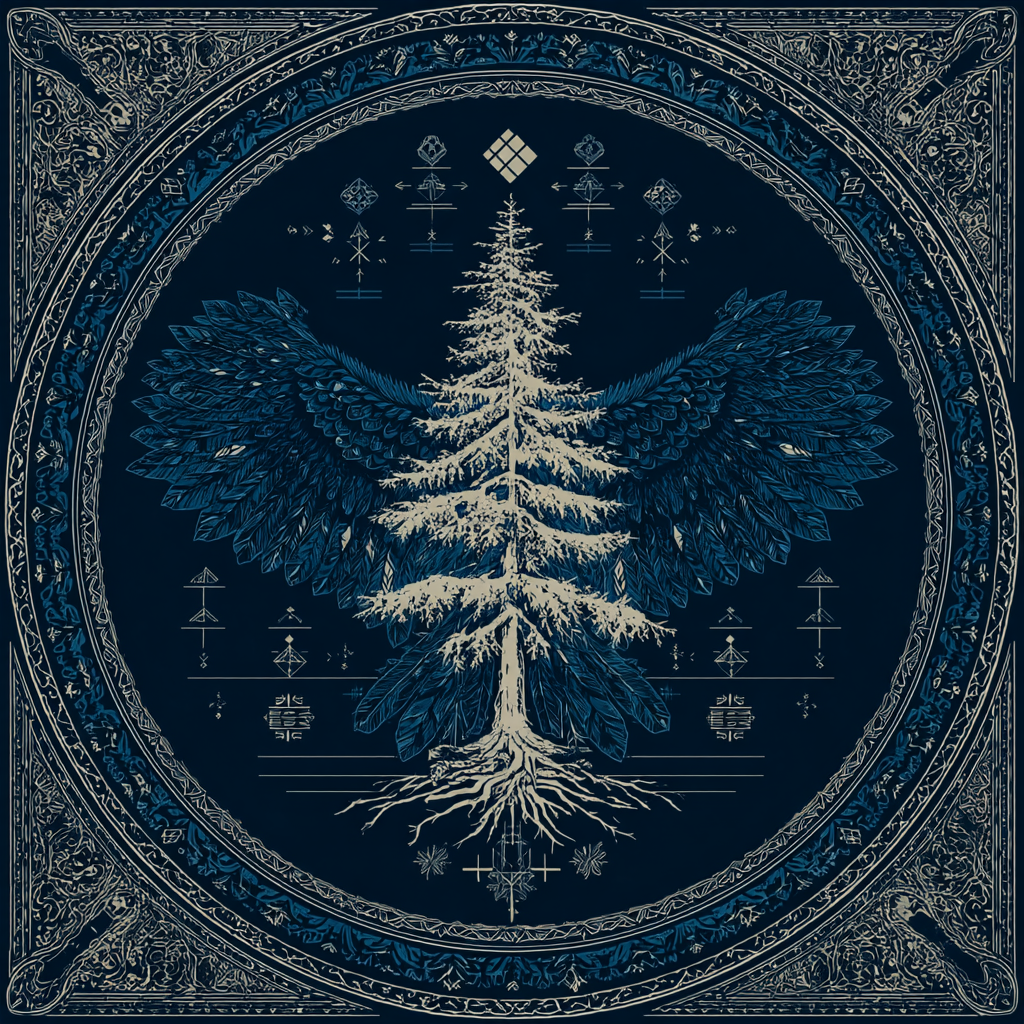 ALEX ART NECK SCARF