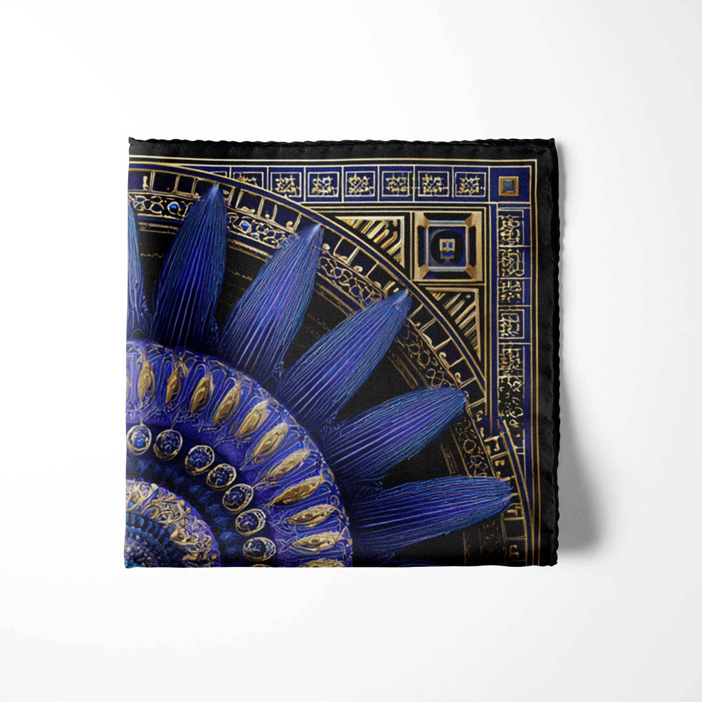 AZOTH NOCTURNE SILK POCKET SQUARE