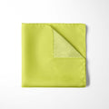 CANARY YELLOW SILK POCKET SQUARE