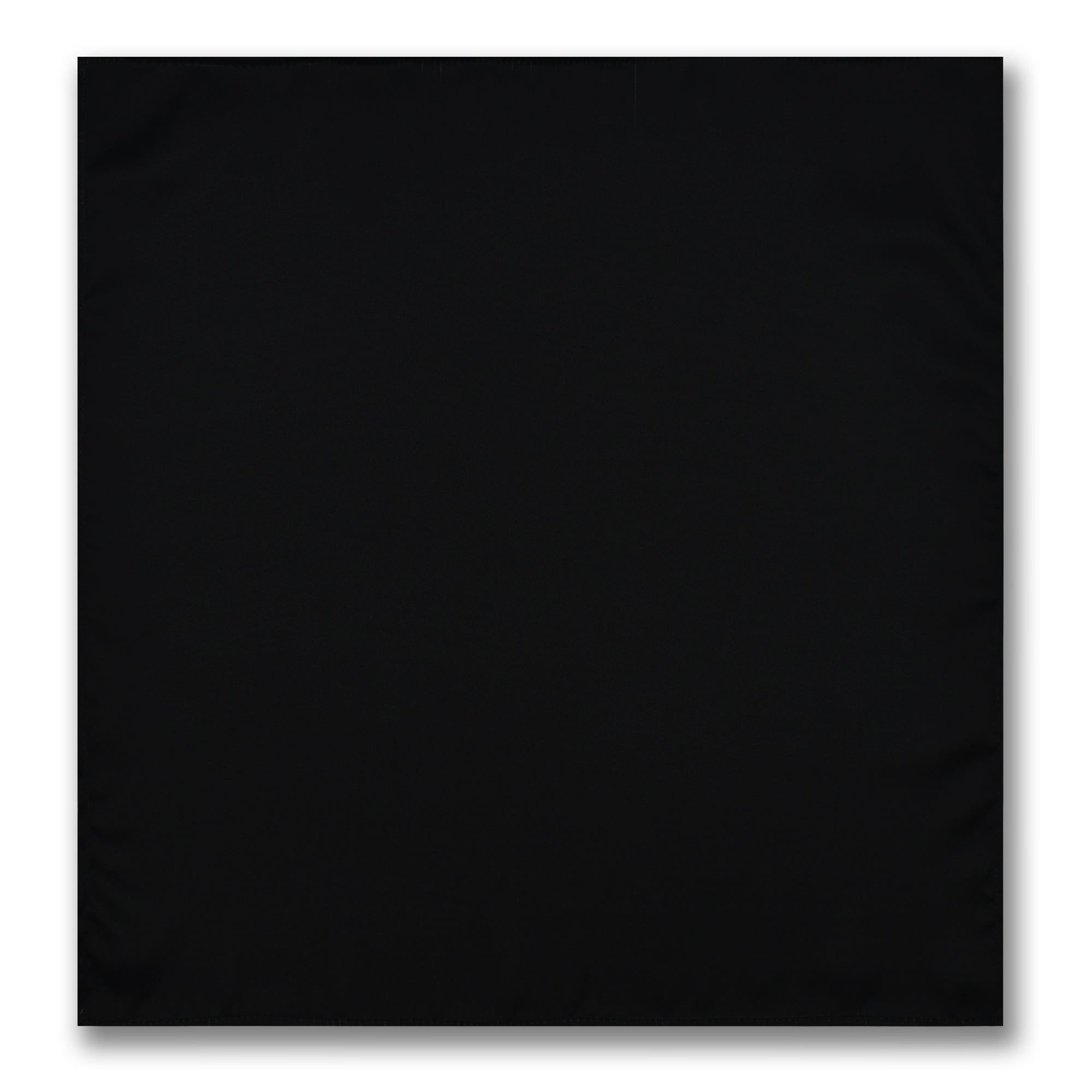 JET BLACK SILK ASCOT –  PREMIUM COLLECTION