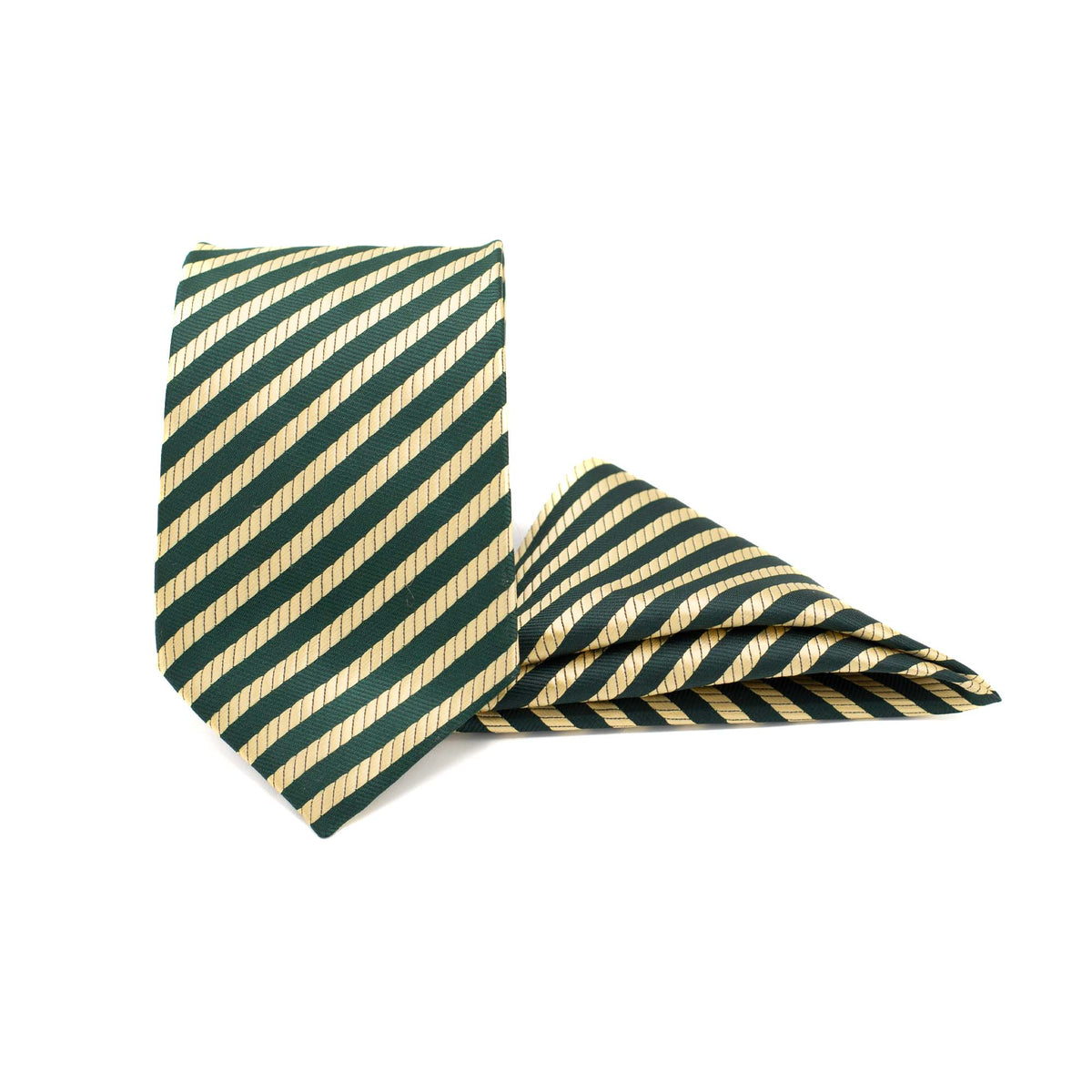 ROYAL STRIPES TIE AND POCKET SQUARE SET