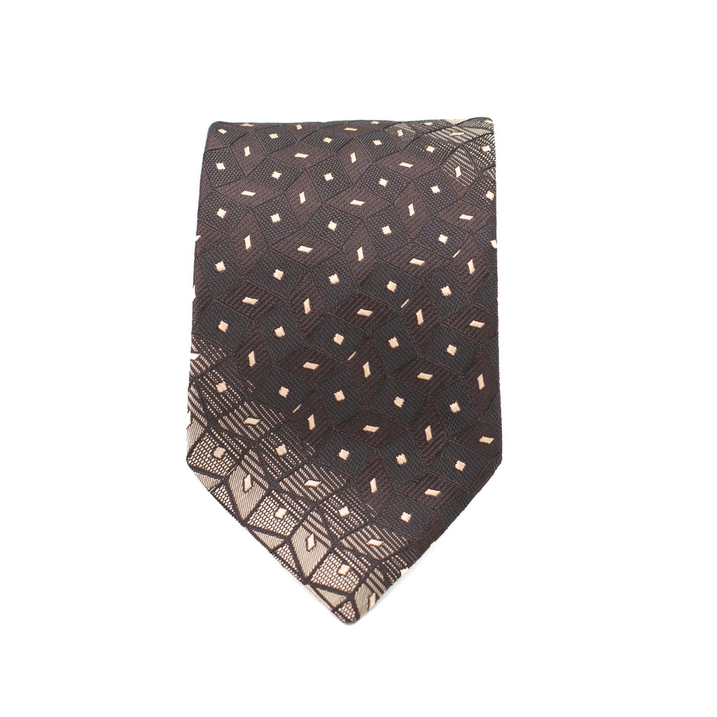 OPULENT OMBRE TIE AND POCKET SQUARE SET