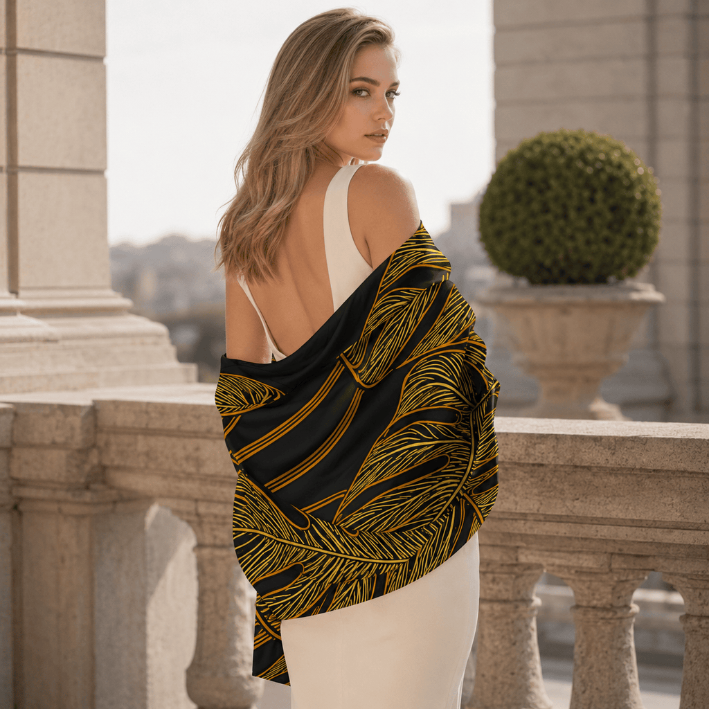 LONTAR SILK LONG LADIES SCARF
