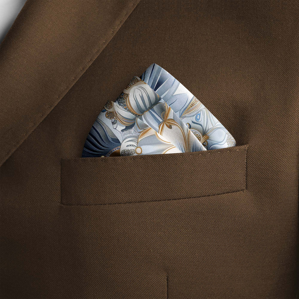 LUXURY ARABIC SILK POCKET SQUARE