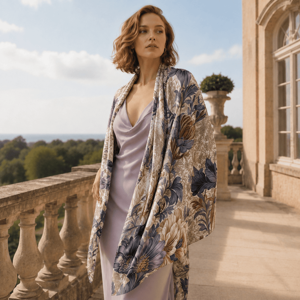MONARCH SILK LONG LADIES SCARF