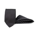 DAPPER DOTS TIE AND POCKET SQUARE SET
