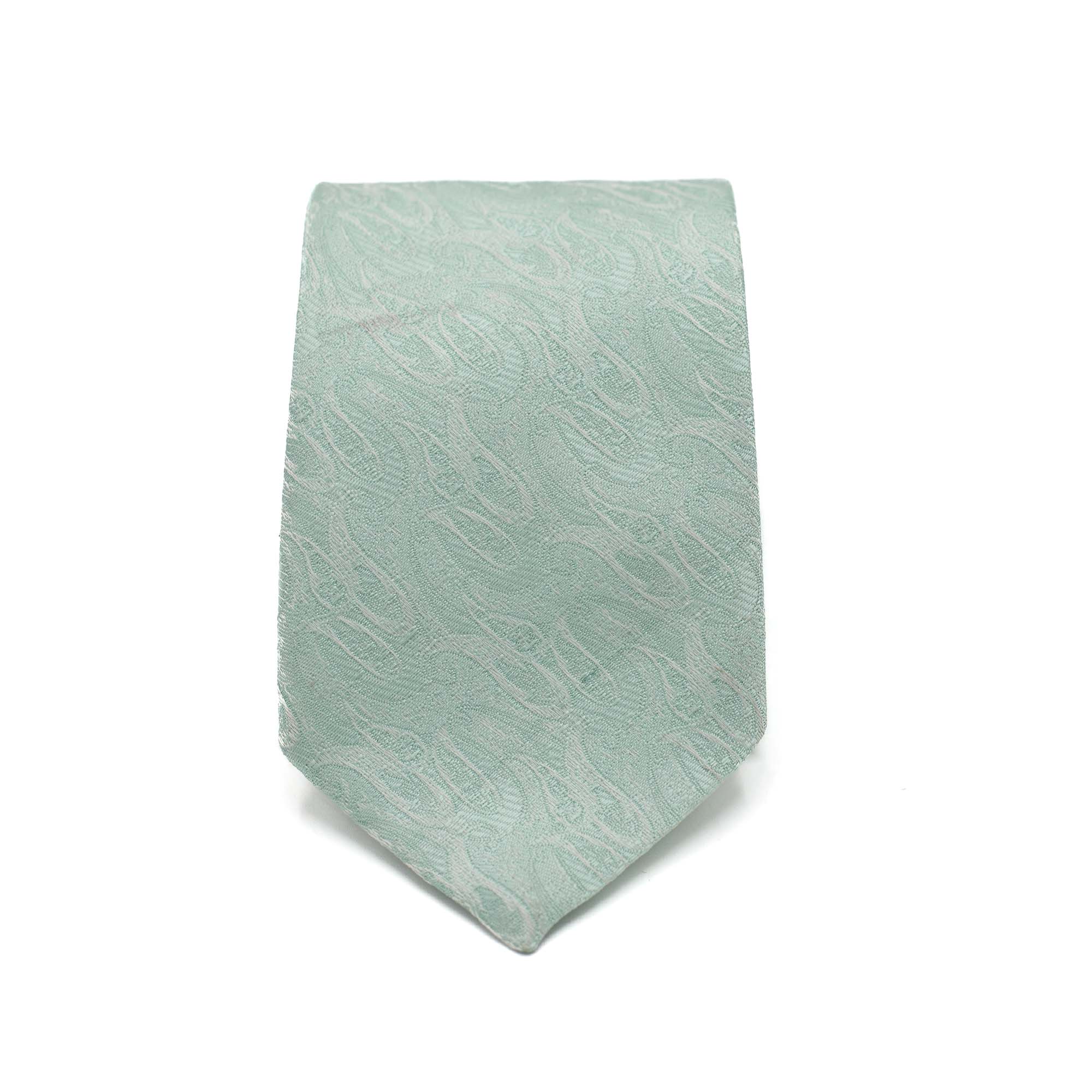 SAGE ELEGANCE TIE AND POCKET SQUARE SET