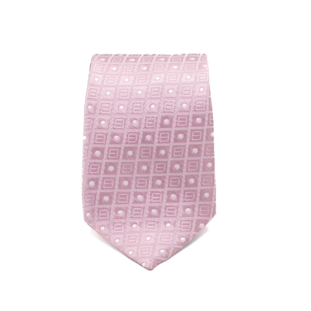 ROSÉ CHARM TIE AND POCKET SQUARE SET