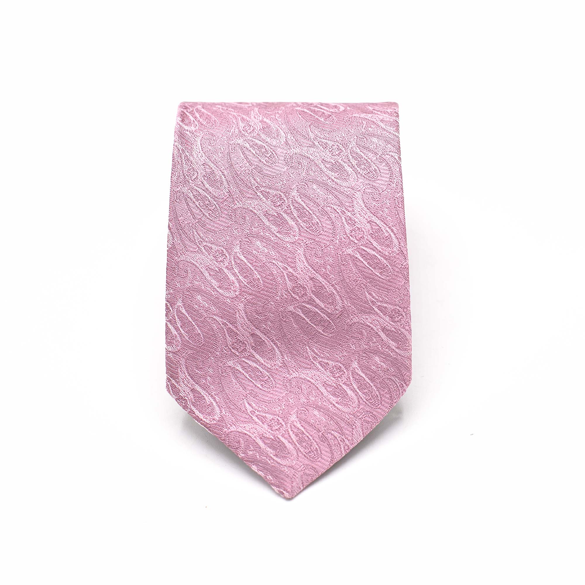 ROSÉ INFERNO TIE AND POCKET SQUARE SET
