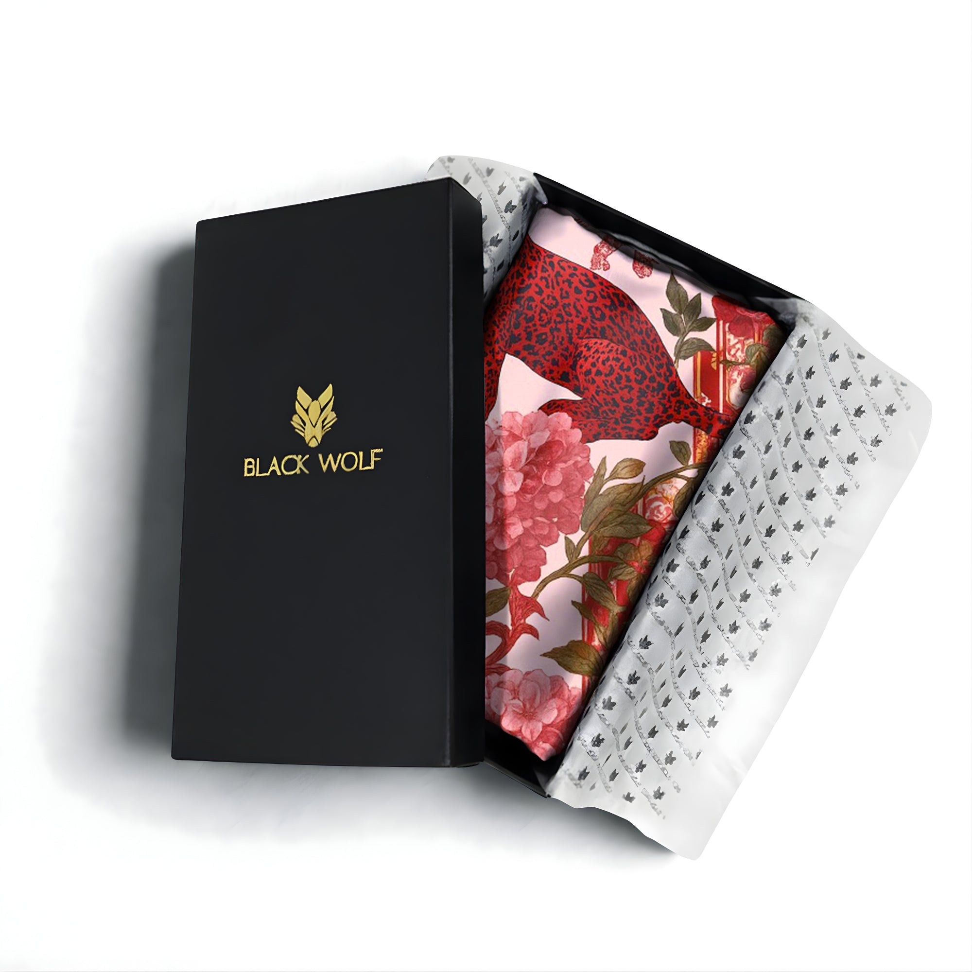 CRIMSON SILK LONG LADIES SCARF