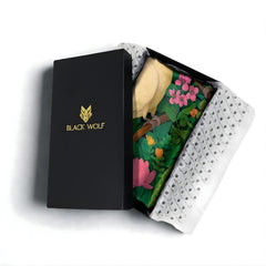 TROPICAL CHORUS SILK LONG LADIES SCARF