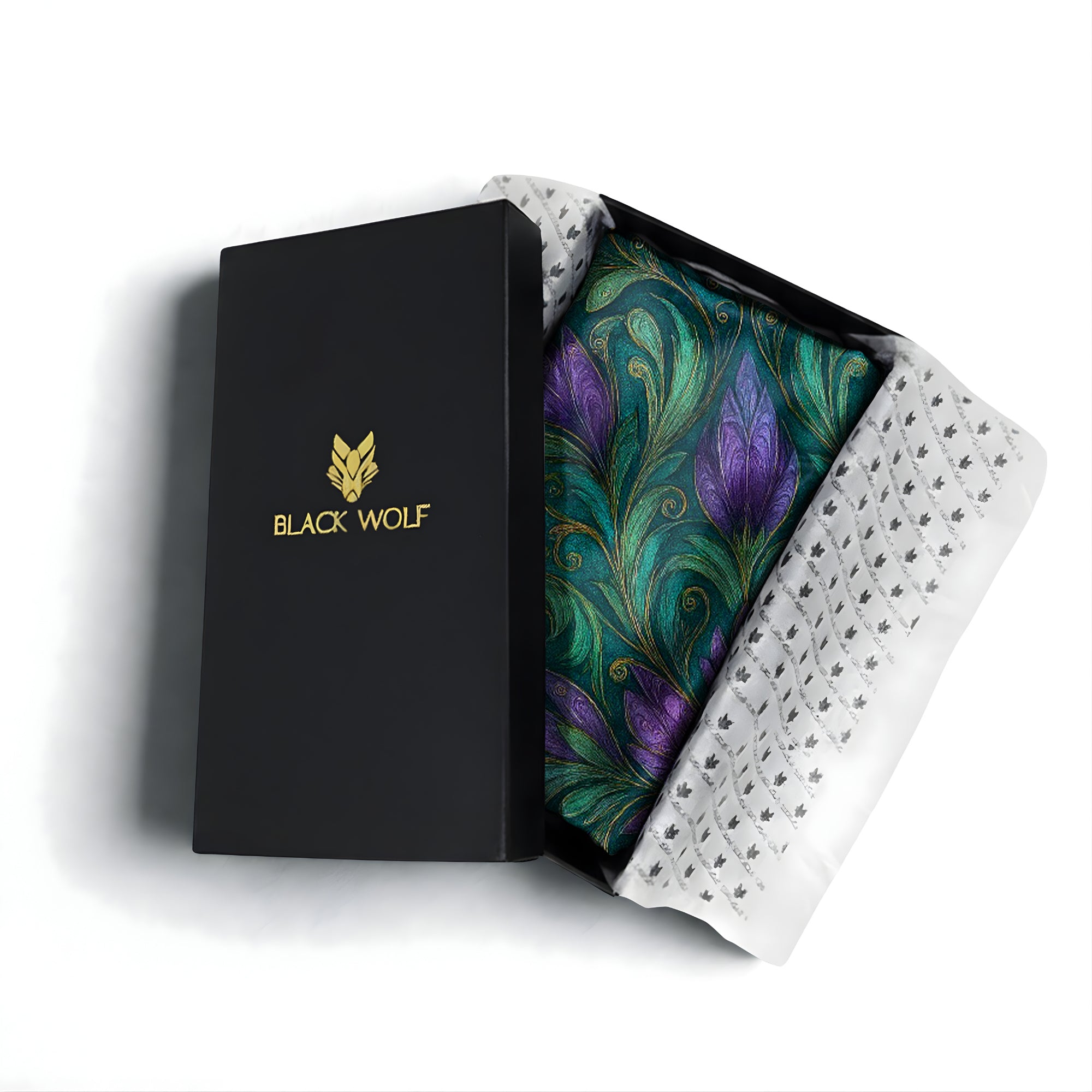 VERDELUX SILK LONG LADIES SCARF