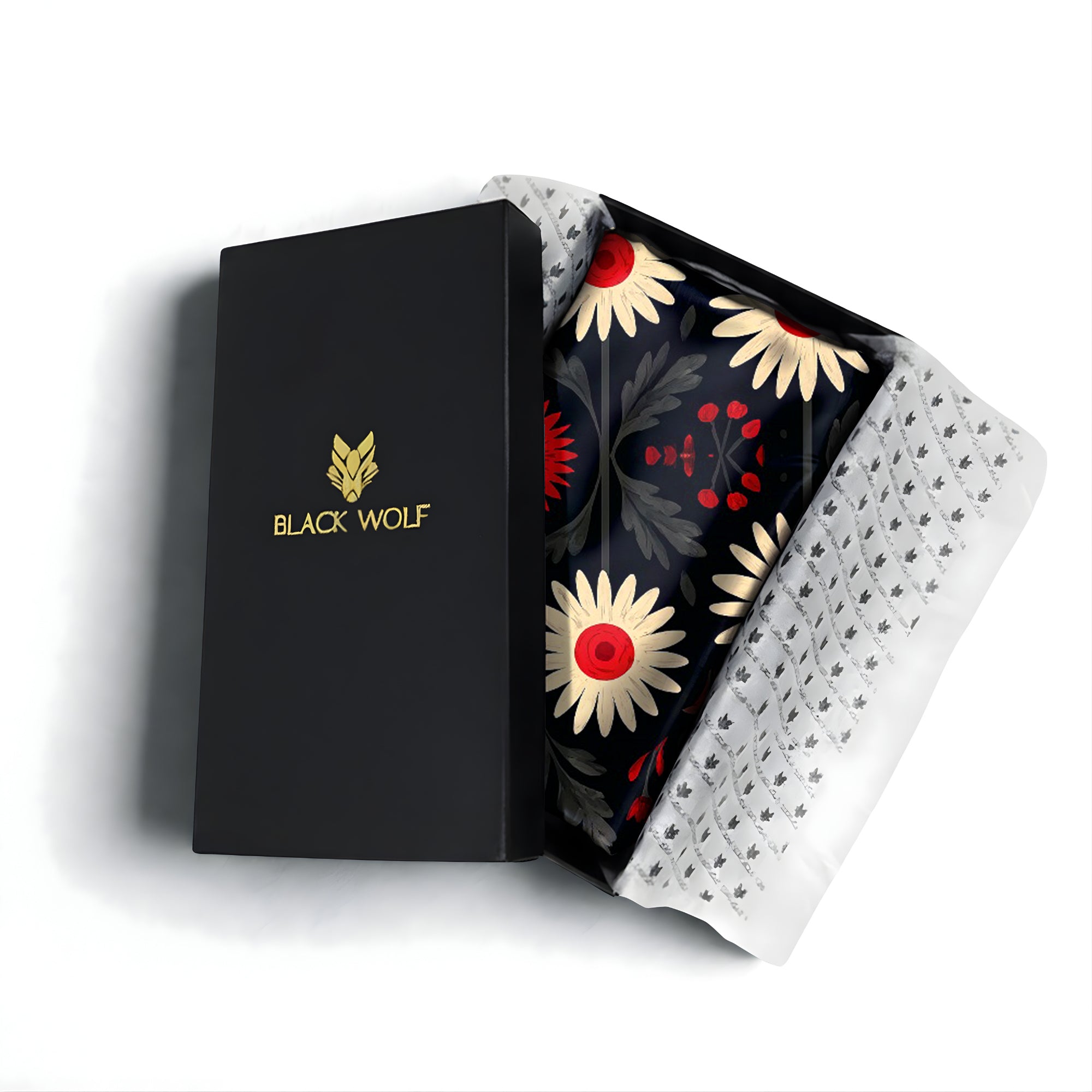 FOLKLORA SILK LONG LADIES SCARF