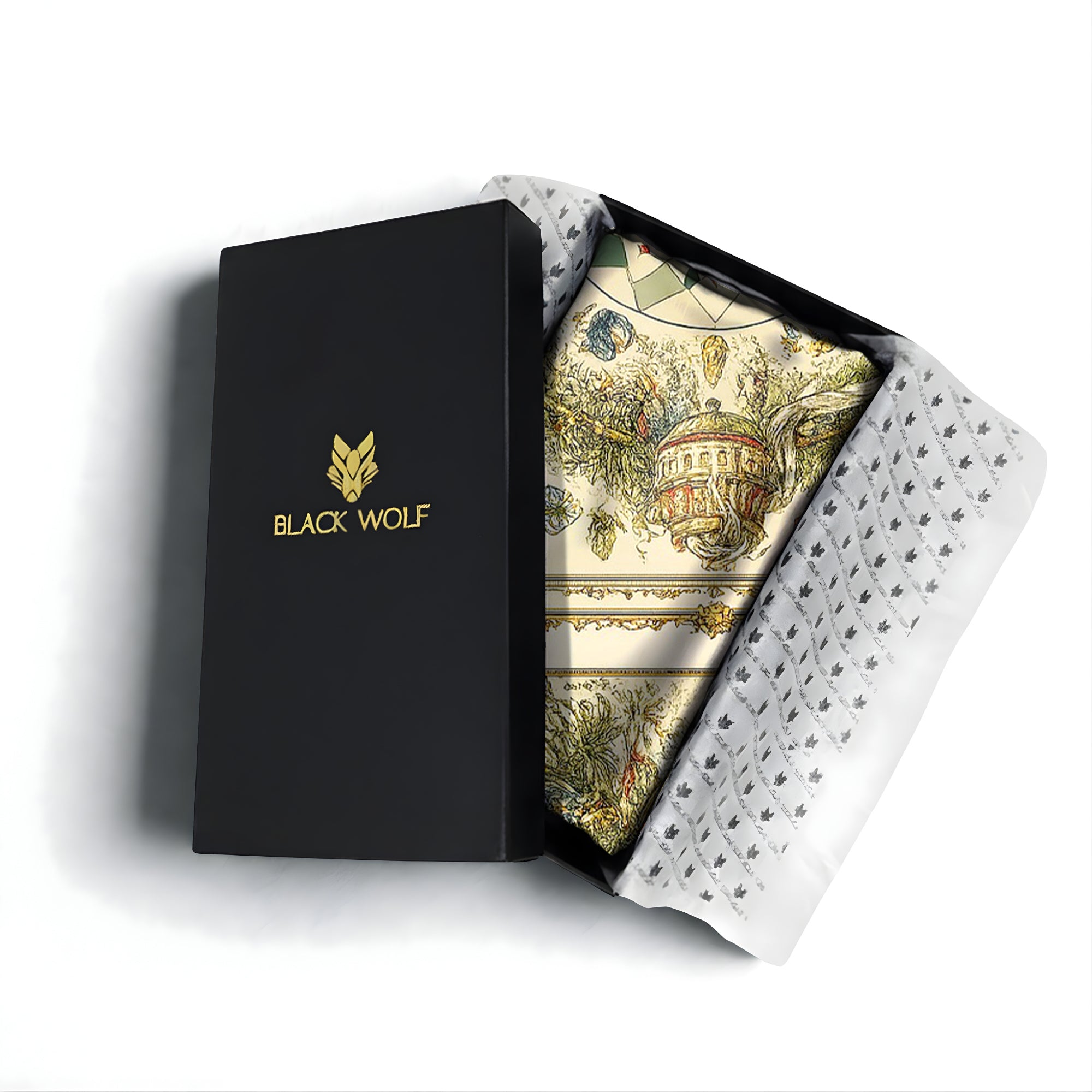 GARDEN HARMONY SILK LONG LADIES SCARF