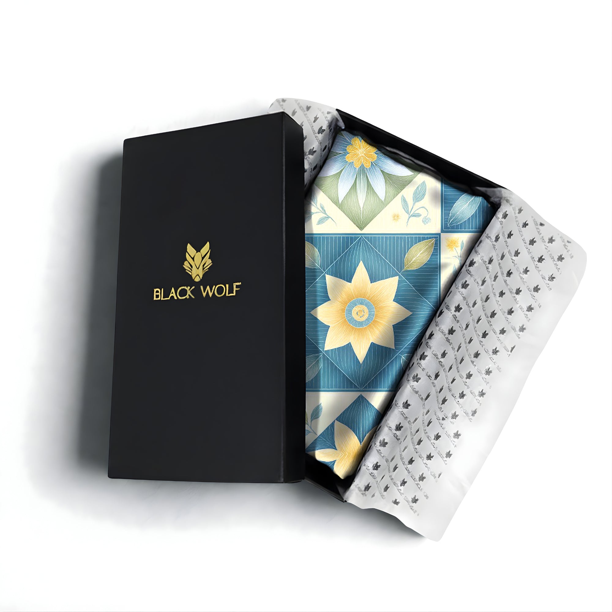 TILING SILK LONG LADIES SCARF