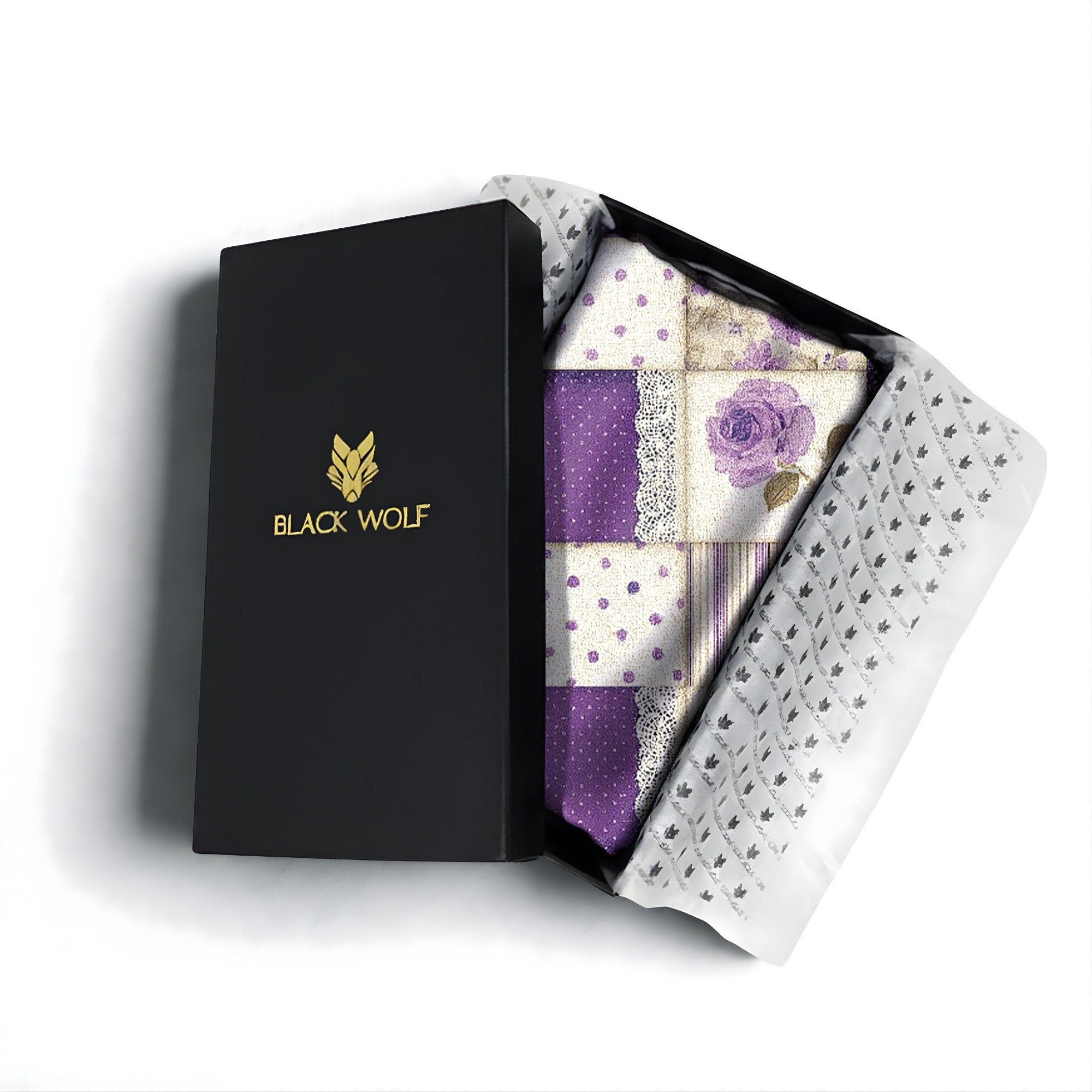 LAVANDA SILK LONG LADIES SCARF