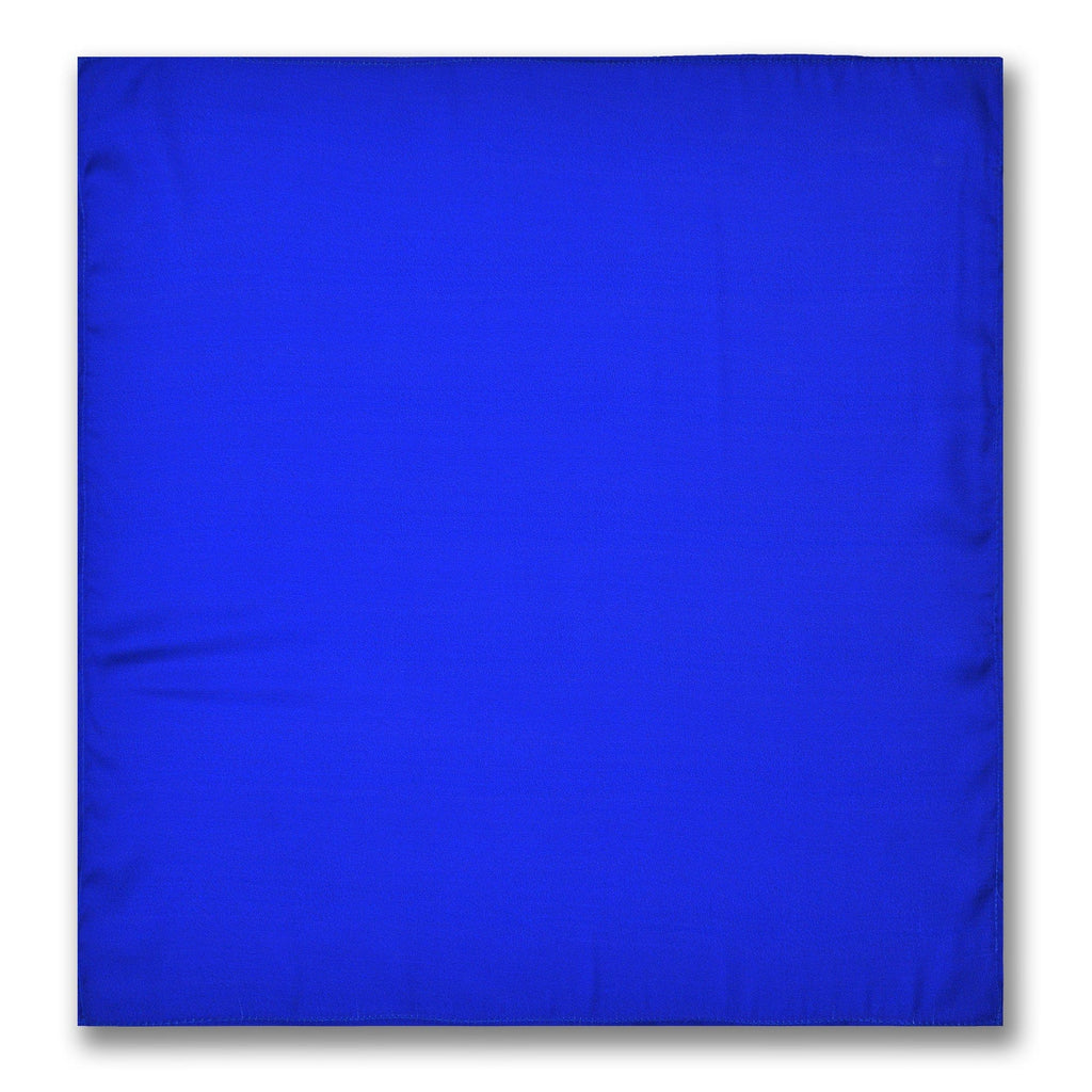 SAPPHIRE BLUE SILK ASCOT – PREMIUM COLLECTION