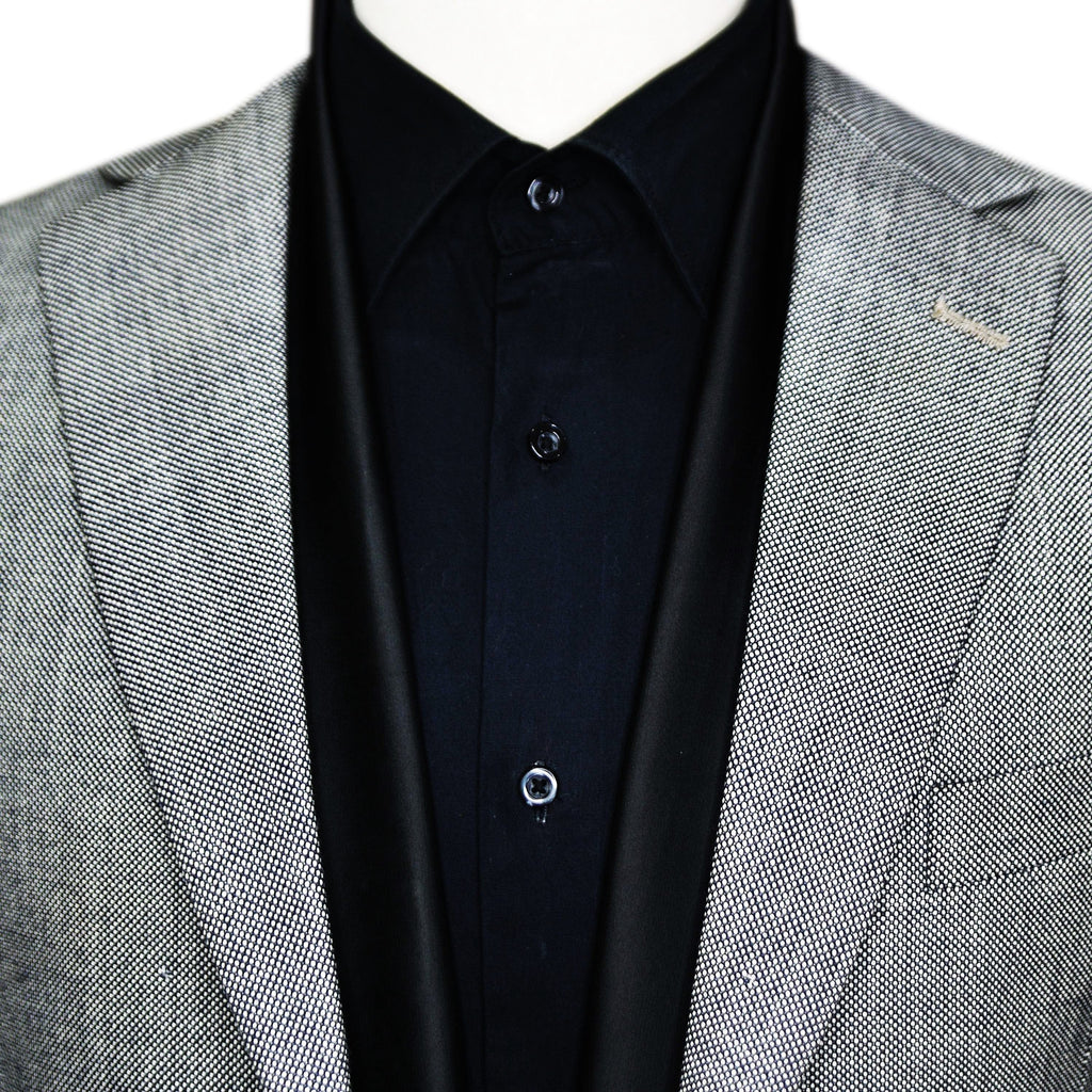 JET BLACK MEN SCARF - PREMIUM COLLECTION