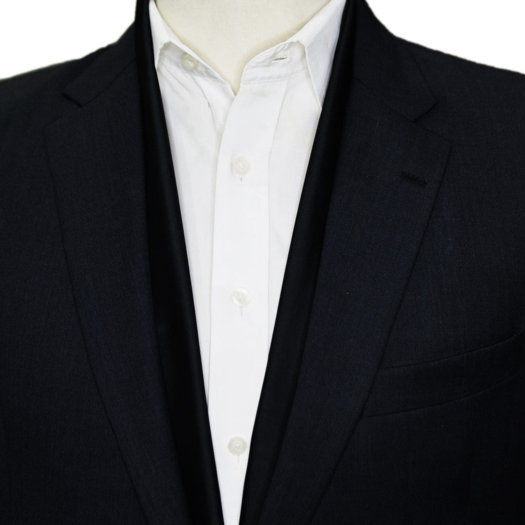 JET BLACK MEN SCARF - PREMIUM COLLECTION