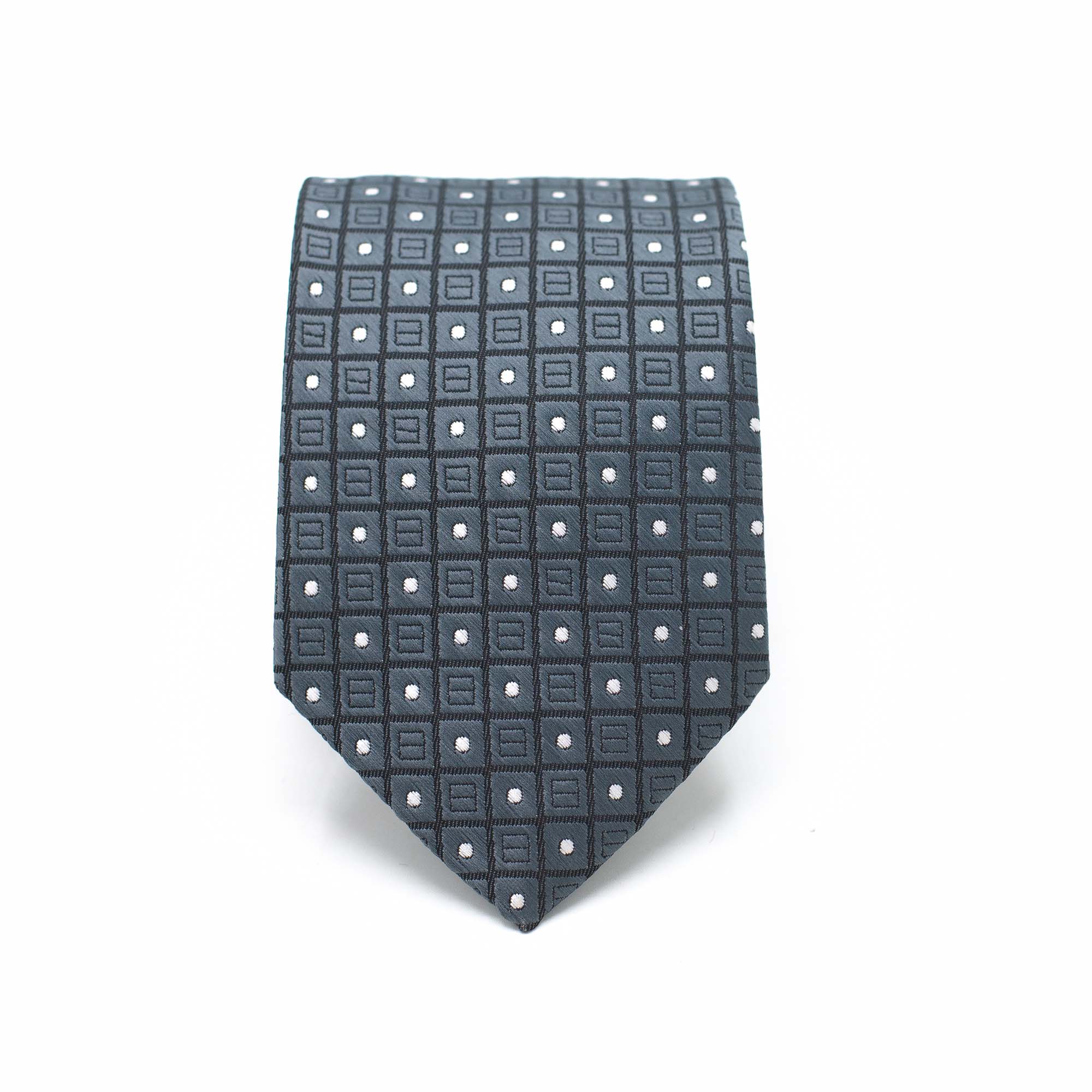 SOPHISTICATED SYMMETRY TIE AND POCKET SQUARE SET