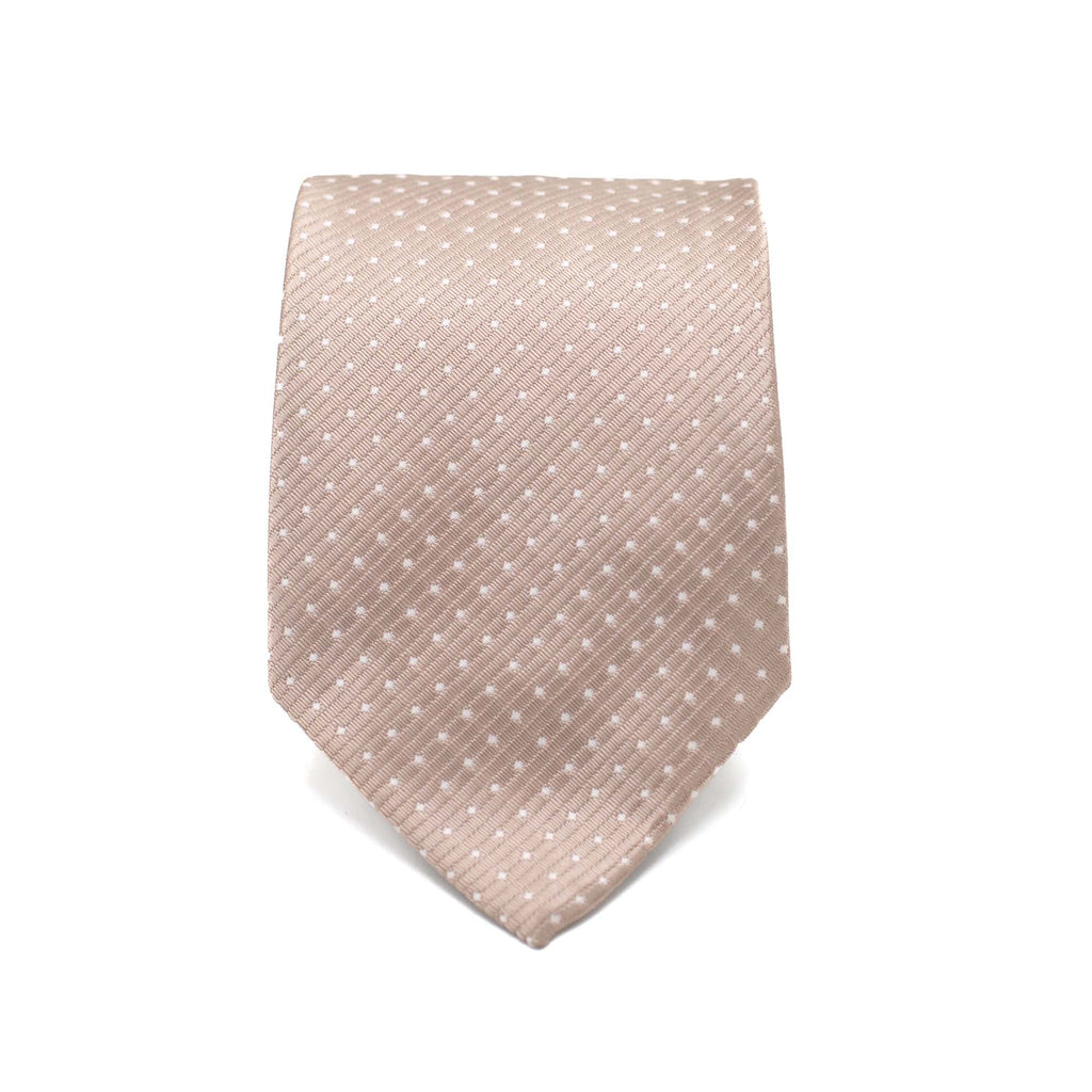 CHAMPAGNE ELEGANCE TIE AND POCKET SQUARE SET