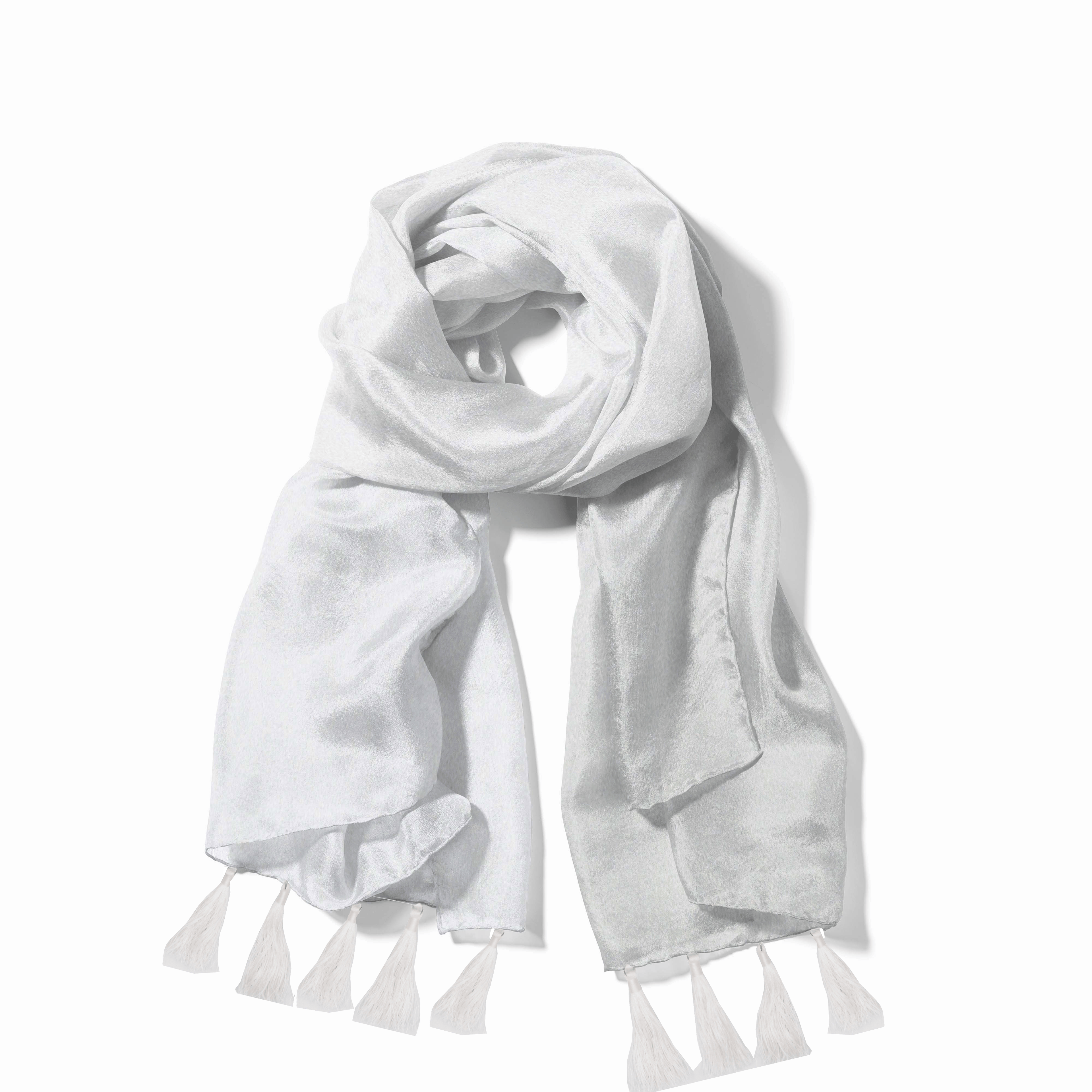 WHITE MEN SCARF - PREMIUM COLLECTION