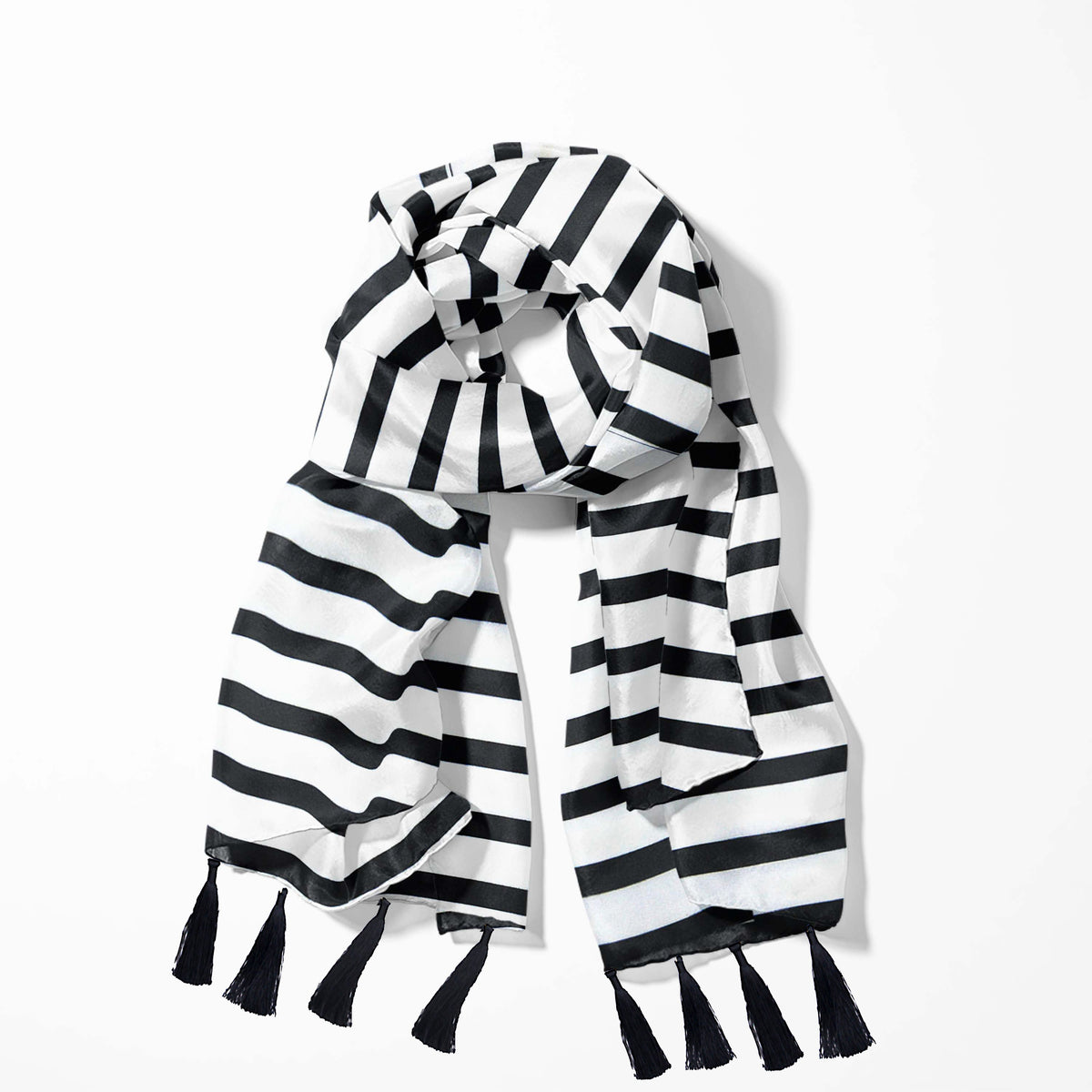 WHITE STRIPES MEN SCARF - PREMIUM COLLECTION